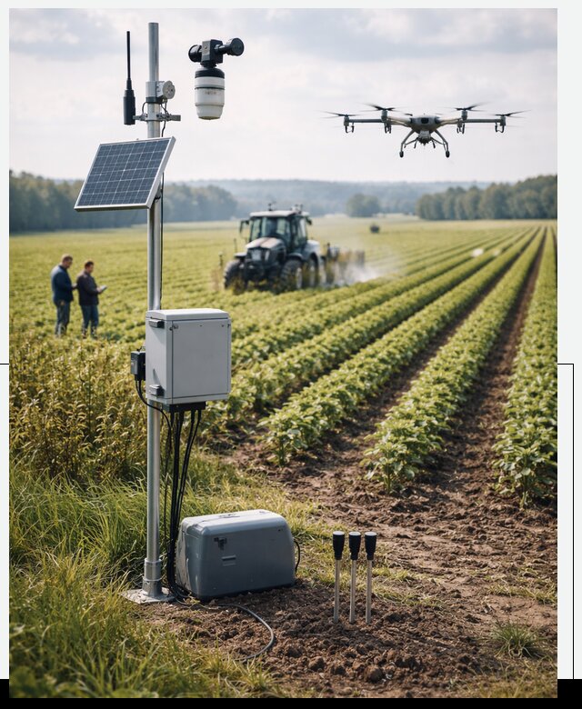 Разработка IoT мониторинга полей в Невинномысске от 8695 р. | АвикейНвн